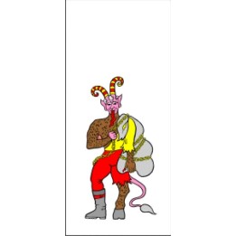 Vánoční sáček Čert 1 (100 ks)