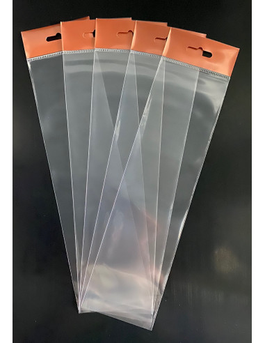 PP Sáček 80x35EMěď+290/90 μm 250Ks - Eurozávěs s výztuhou | Obaly a sáčky C&C Líně