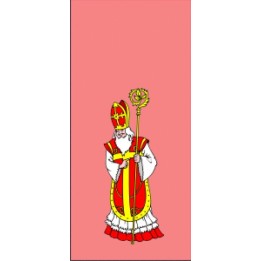 Vánoční sáček Mikuláš 1 červený