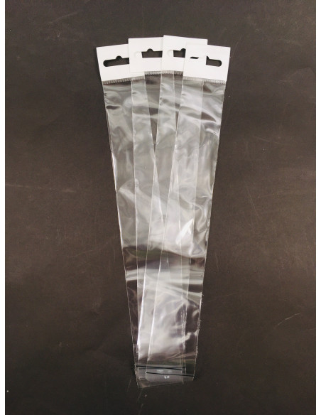 BOPP 40x35EB+250+25CHP / 30My 250Ks - Eurozávěs s výztuhou s lepicí klopou | Obaly a sáčky C&C Líně