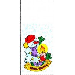 Vánoční sáček Sněhulák