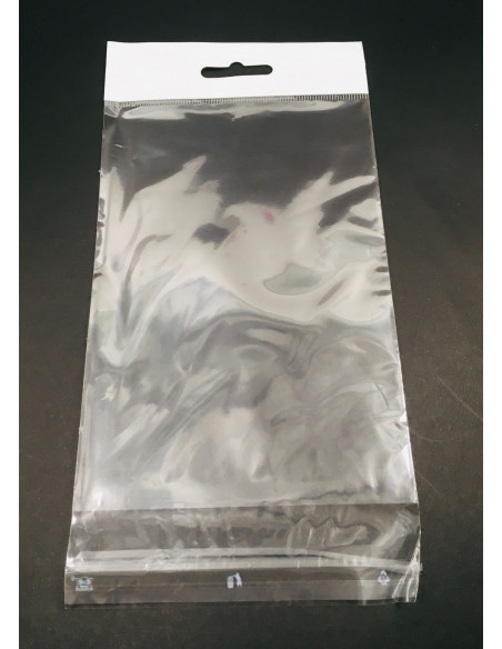 BOPP 106x35EB+160+30CHP / 30My 250Ks - Eurozávěs s výztuhou s lepicí klopou | Obaly a sáčky C&C Líně