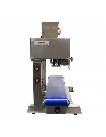 FRM 980 II N Vertical Continuous Band Sealer with printing - stainless steel