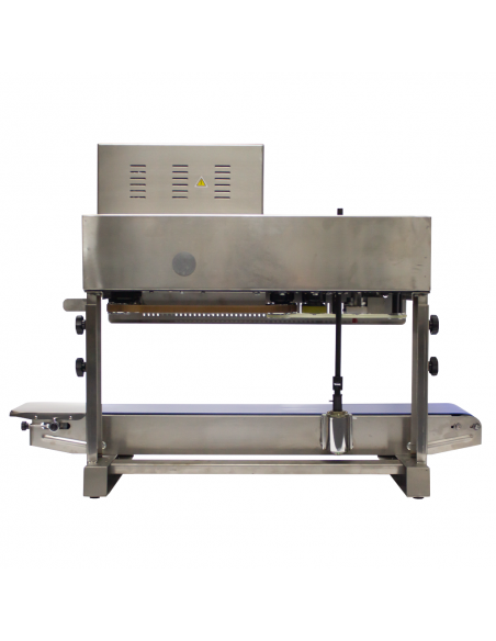 FRM 980 II N Vertical Continuous Band Sealer with printing - stainless steel