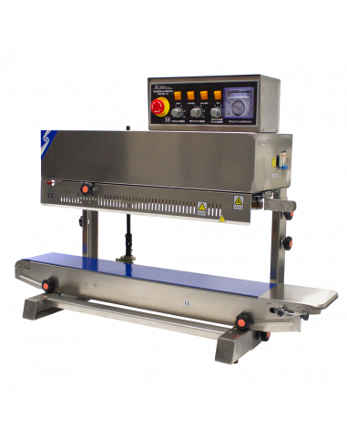 FRM 980 II N Vertical Continuous Band Sealer with printing - stainless steel