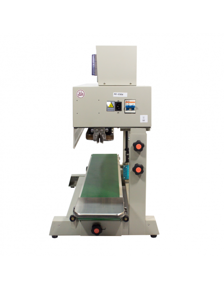 FRM 980 II B Vertical Continuous Band Sealer with printing