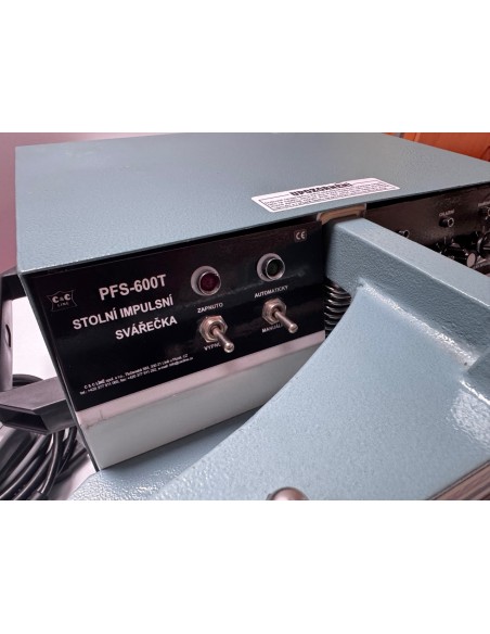 Stolní impulsní svářečka folií s elektromagnetem PFS-600T | C&C Líně