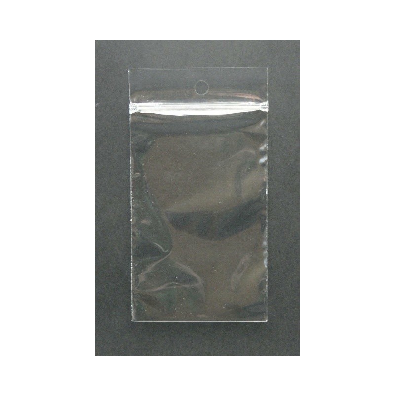 PP Reclosable Zipper Bag 80 x 150/50μm
