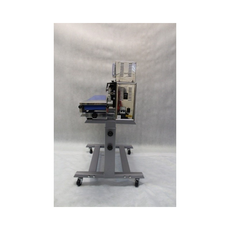 FRM 980 III N Horizontal Continuous Band Sealer with printing, on console - stainless steel