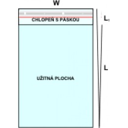 Sáček PP 155x205+30CHP/30μm